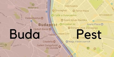 Buda ஹங்கேரி வரைபடம்